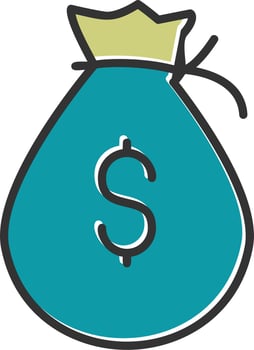 Money Bag Vector Icon