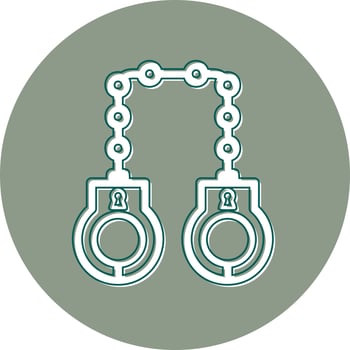Handcuffs Vector Icon