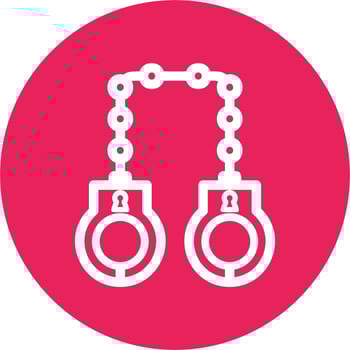 Handcuffs Vector Icon