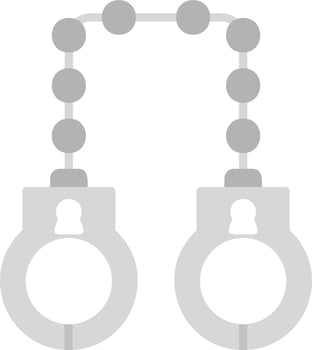 Handcuffs Vector Icon