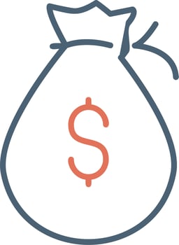 Money Bag Vector Icon