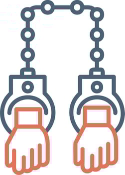 Arrest Vector Icon