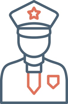 Policeman Vector Icon