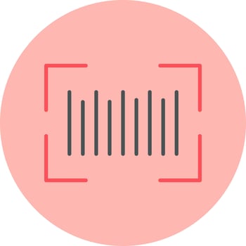 Barcod Vector Icon