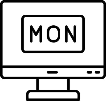 Cyber Monday Vector Icon