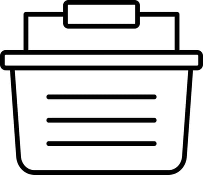 Shopping Basket Vector Icon