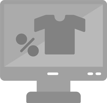 Online Sale Vector Icon