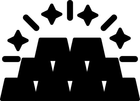 Gold Ingots Vector Icon
