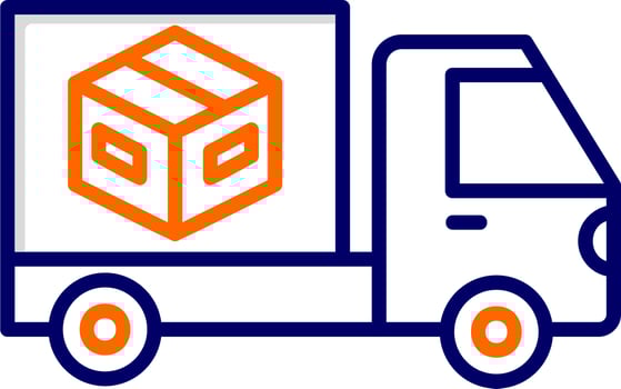 Delivery Truck Vector Icon