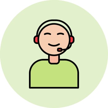 Customer Service Vector Icon