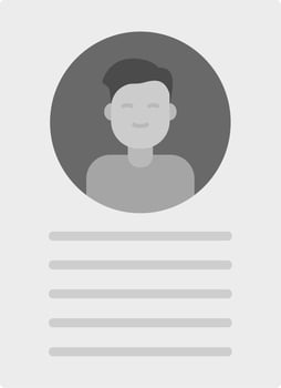 CV Vector Icon