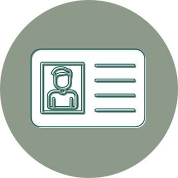 Business Cards Vector Icon