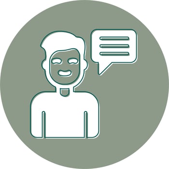 Talk Vector Icon