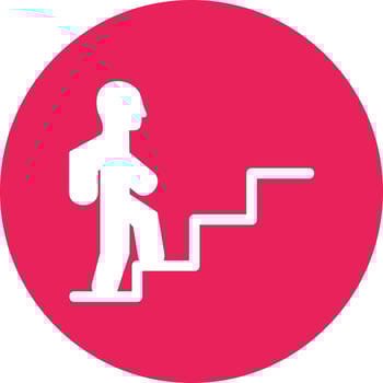 Career Path Vector Icon