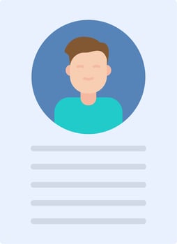 CV Vector Icon