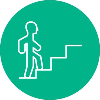 Career Path Vector Icon