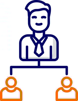 Hierarchy Vector Icon