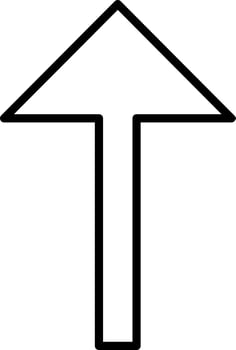 Up Arrow Vector Icon