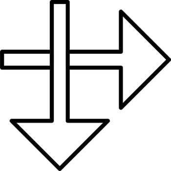 Intersect Vector Icon