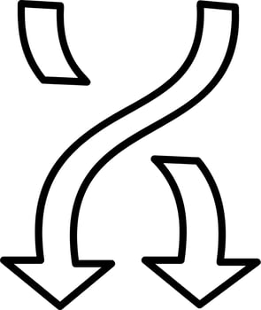 Shuffle Vector Icon