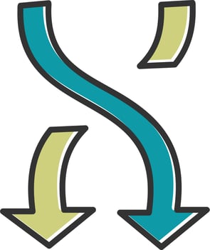 Shuffle Vector Icon