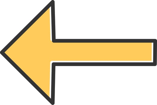 Left Arrow Vector Icon