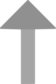 Up Arrow Vector Icon