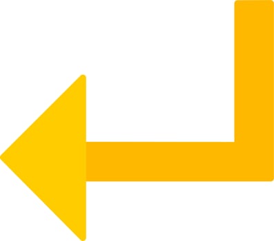 Turn Vector Icon