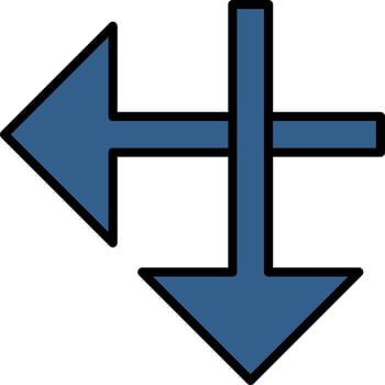 Intersect Vector Icon
