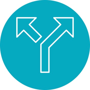 Split Vector Icon