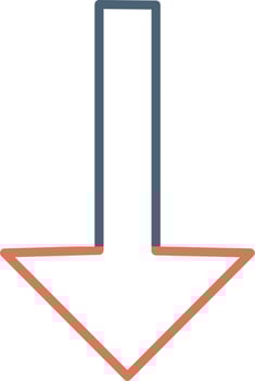 Down Arrow Vector Icon