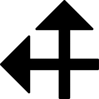 Intersect Vector Icon