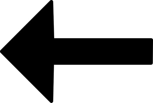 Left Arrow Vector Icon