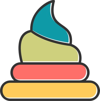 Meringue Vector Icon