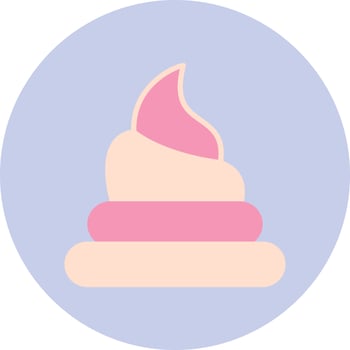 Meringue Vector Icon