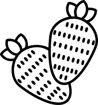 Strawberry Vector Icon