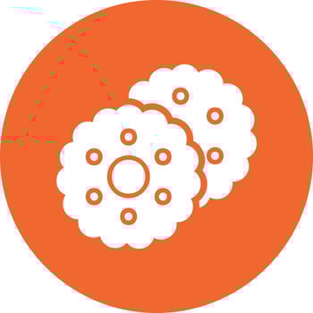 Biscuits Vector Icon