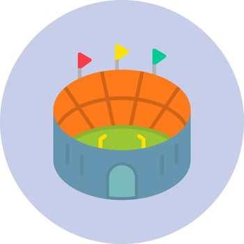 Stadium Vector Icon