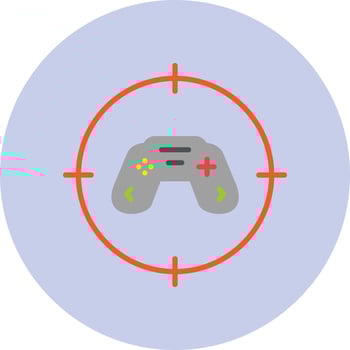 Shooting Game Vector Icon