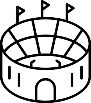 Stadium Vector Icon