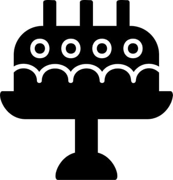 Cake Vector Icon