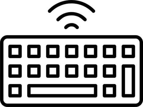 Keyboard Vector Icon