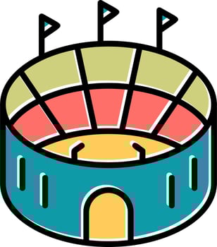 Stadium Vector Icon