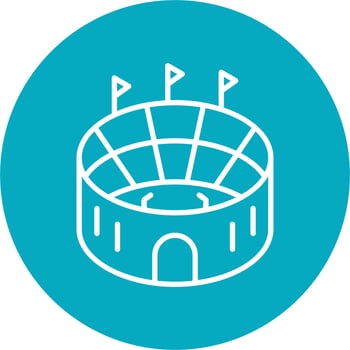Stadium Vector Icon
