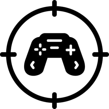 Shooting Game Vector Icon
