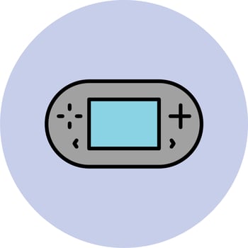Gaming Console Vector Icon