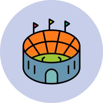 Stadium Vector Icon