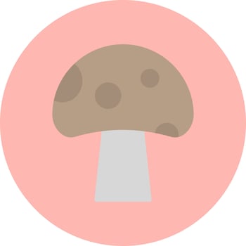 Mushroom Vector Icon
