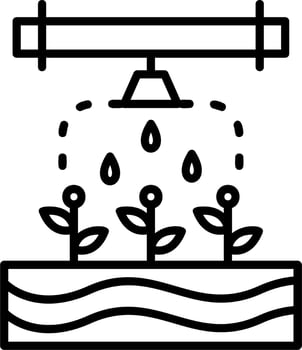 Sprinklers Vector Icon