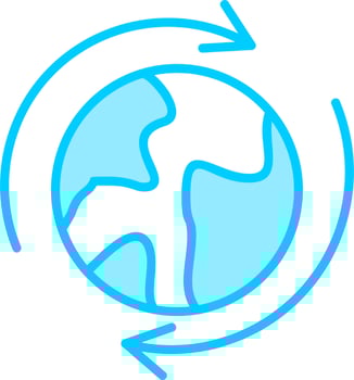 Planet Earth Vector Icon
